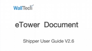 eTower User Guide for Shippers