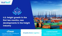 U.S. freight growth in the first two months, new developments in the freight industry