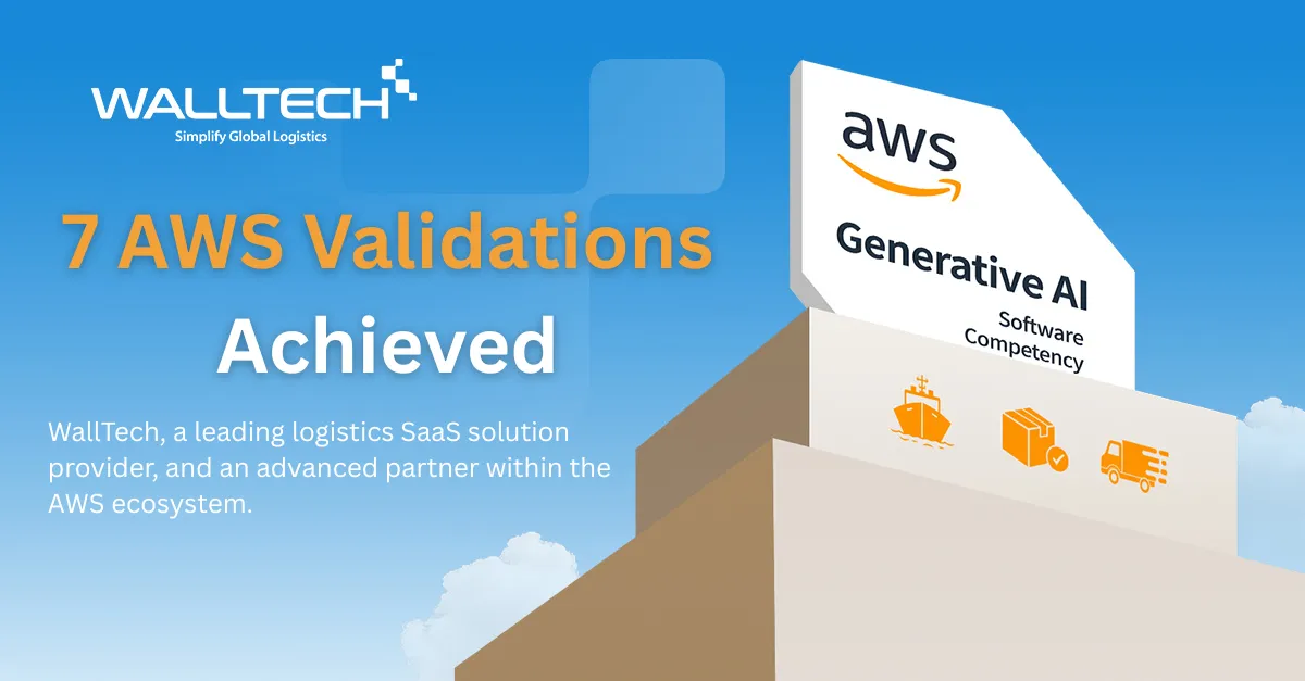 WallTech Achieves AWS Generative AI Competency, Strengthening Enterprise Trust in AI-Driven Logistics