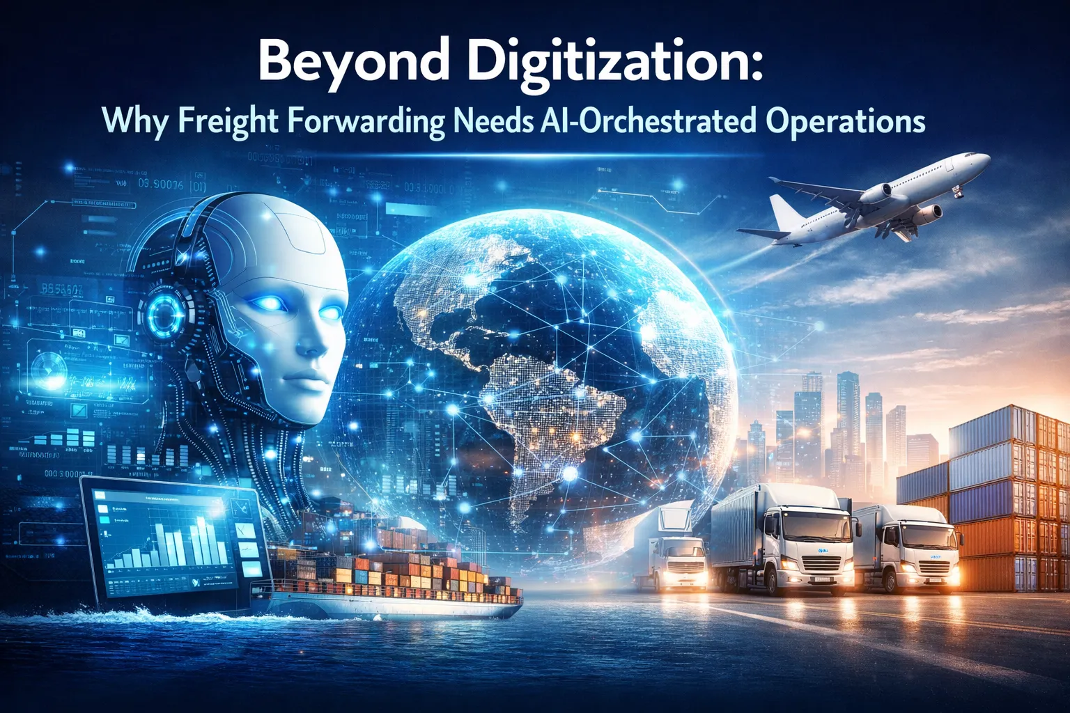 Beyond Digitization: Why Freight Forwarding Needs AI-Orchestrated Operations