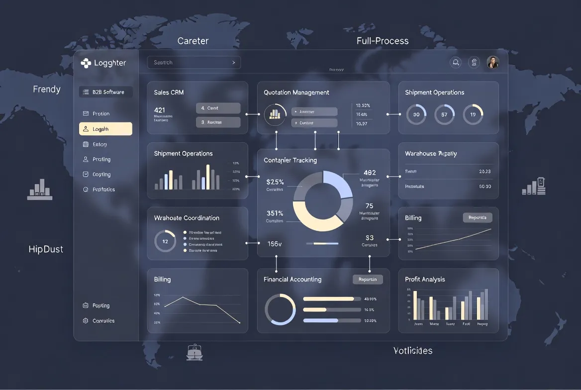 What Is a Logistics ERP for Freight Forwarders?
