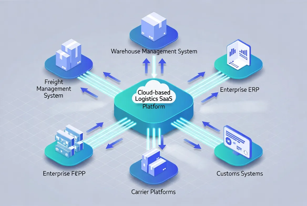 How Logistics Platforms Integrate with ERP, WMS, and External Systems
