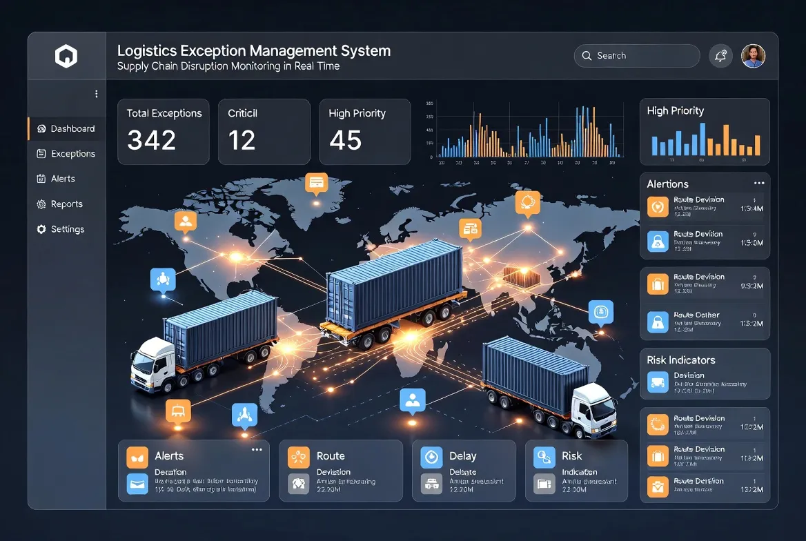 How Logistics Exception Management Improves Supply Chain Reliability