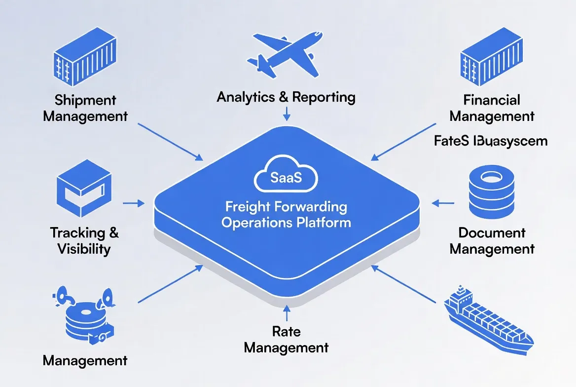 Key Components of a Modern Freight Forwarding Operations Platform