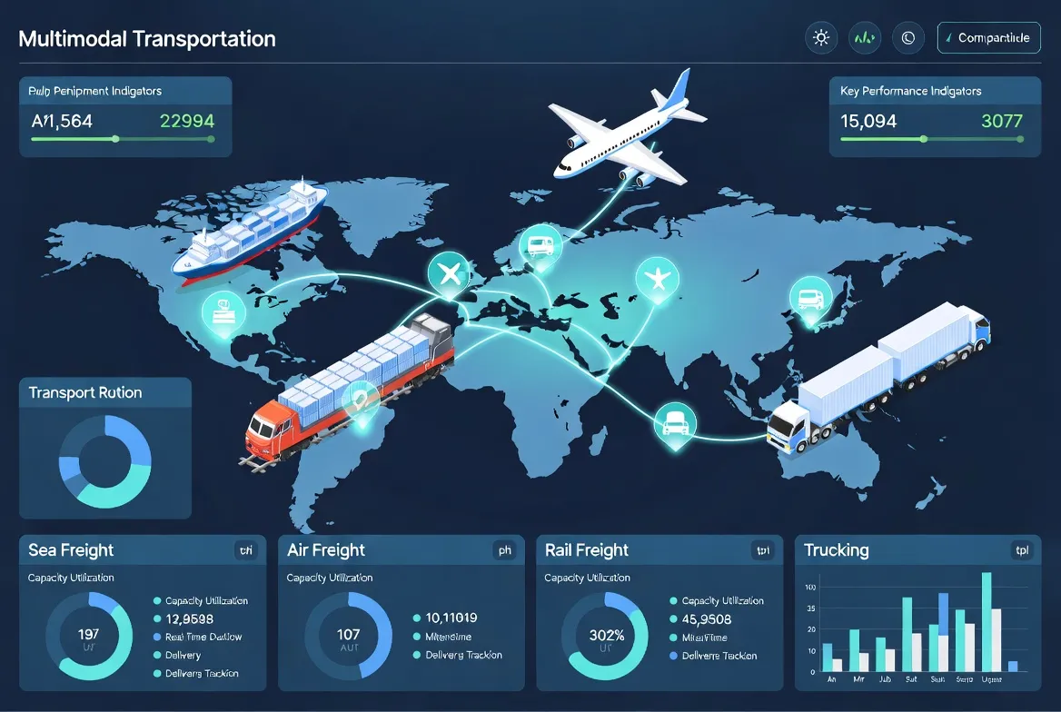 How Logistics Platforms Manage Multimodal Transportation Operations