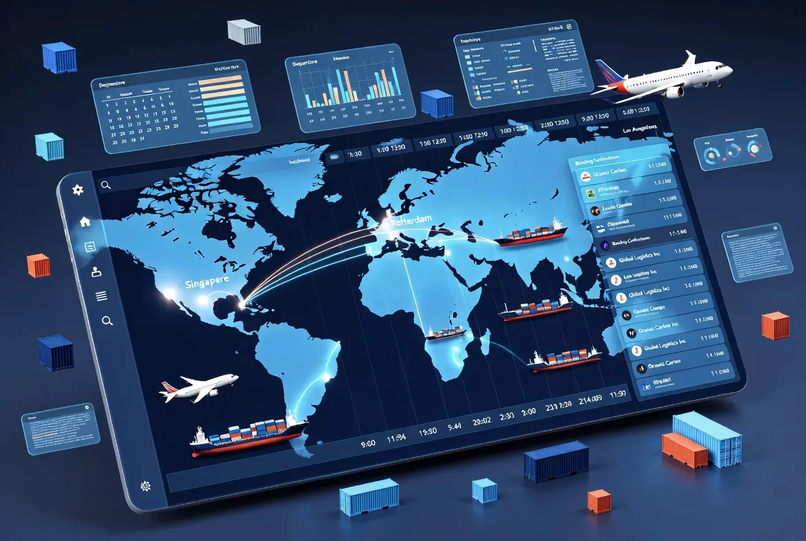 How Freight Forwarding Platforms Manage Carrier Booking and Schedule Coordination