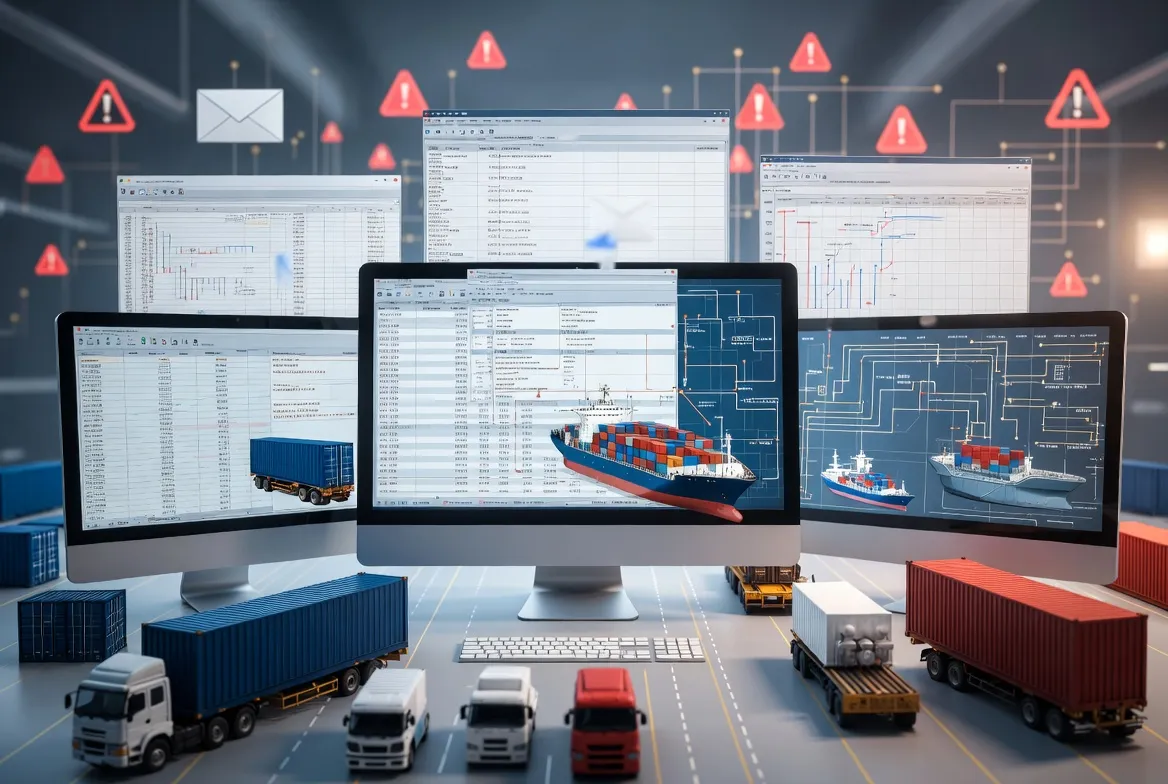 Operational Challenges Freight Forwarders Face Without Integrated Systems