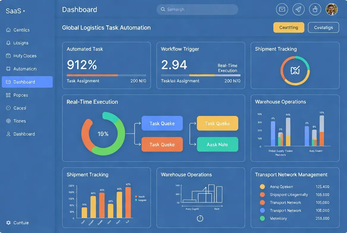 How Logistics Task Automation Supports Global Supply Chains