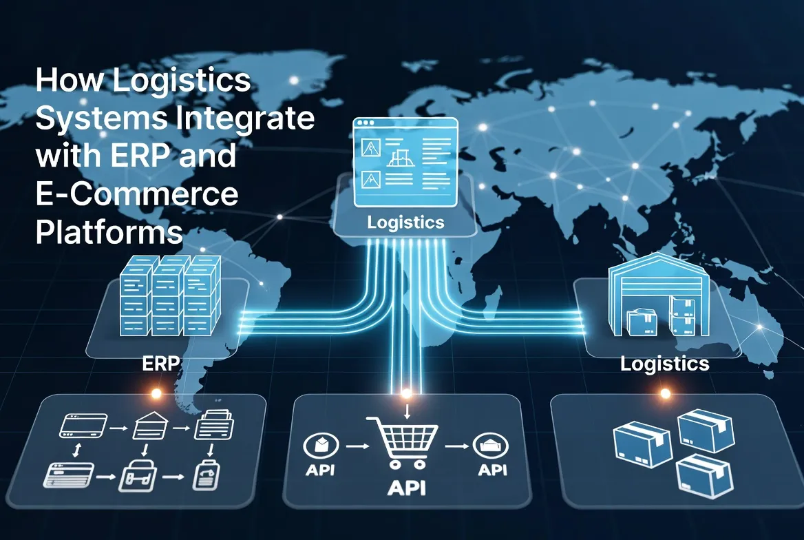 ​How Logistics Systems Integrate with ERP and E-Commerce Platforms