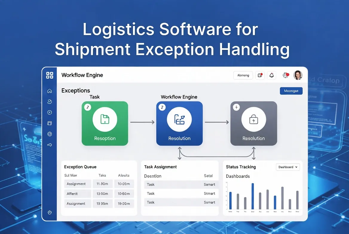 ​Logistics Software for Shipment Exception Handling