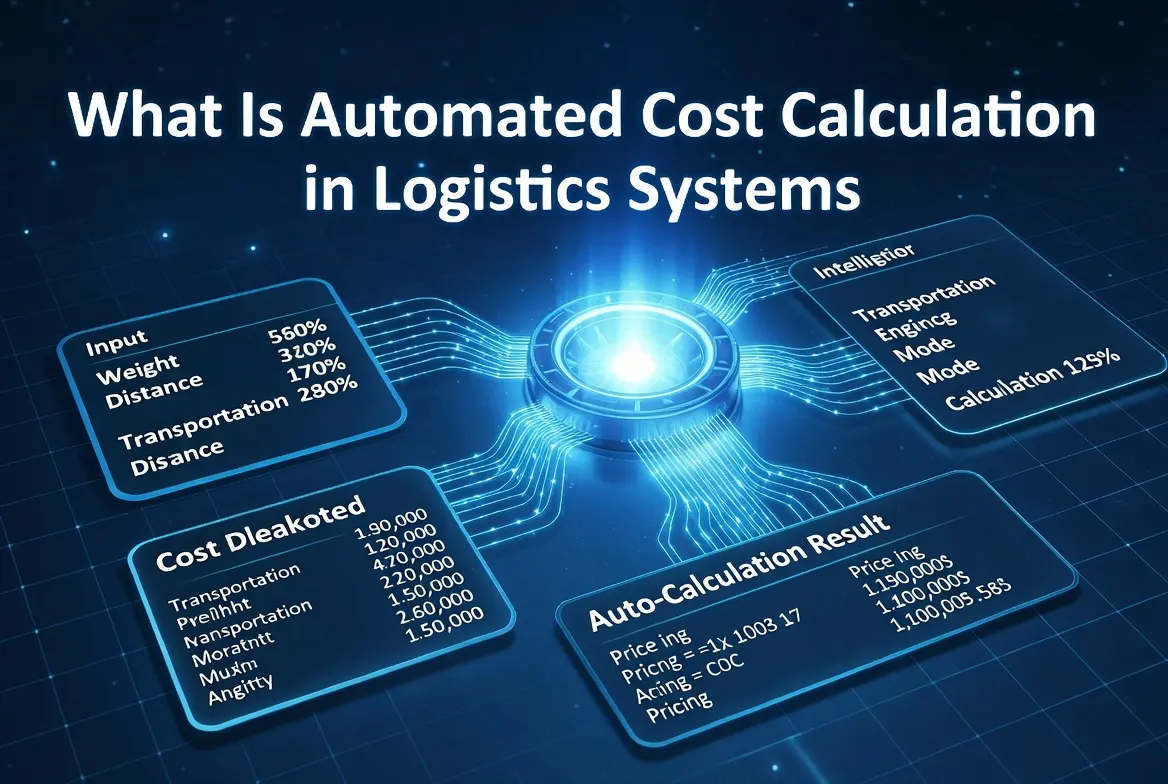 ​What Is Automated Cost Calculation in Logistics Systems