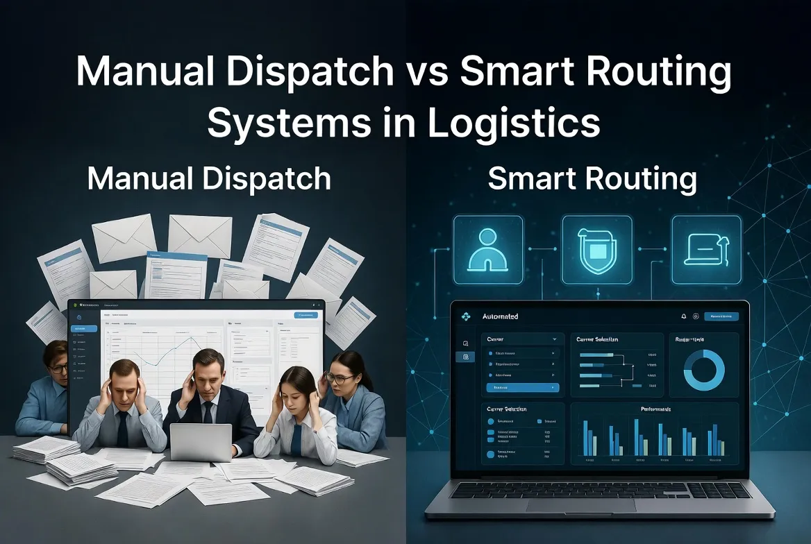​Manual Dispatch vs Smart Routing Systems in Logistics