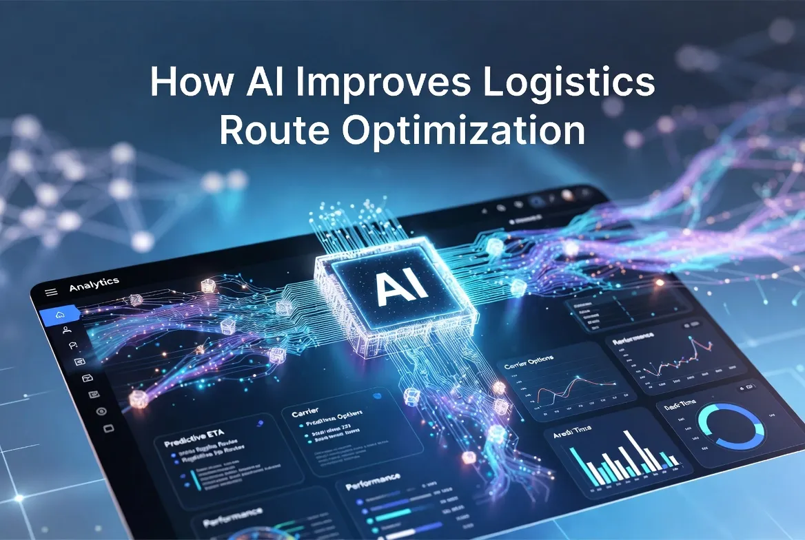 ​How AI Improves Logistics Route Optimization