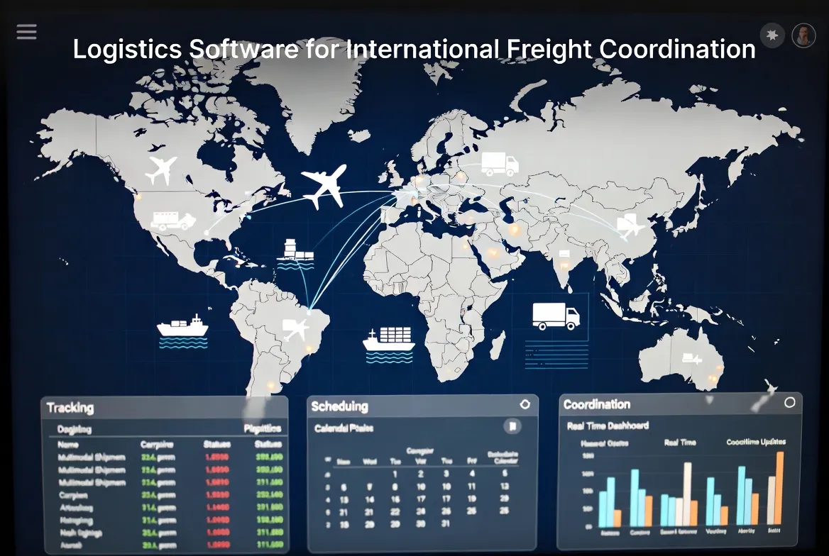​Logistics Software for International Freight Coordination