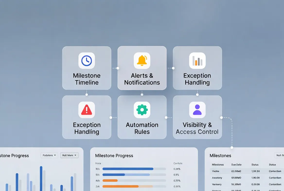 Key Features of Milestone-Based Logistics Tracking