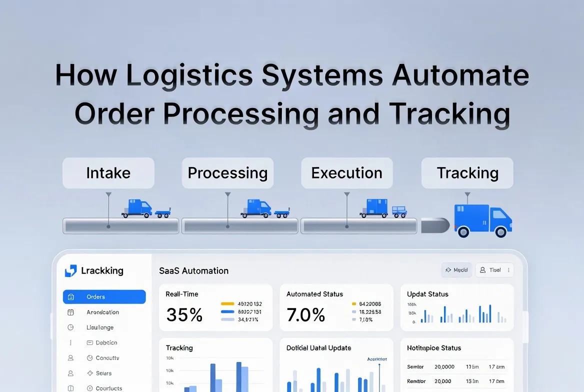 ​How Logistics Systems Automate Order Processing and Tracking