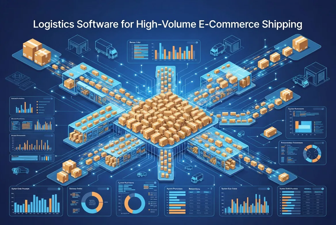 Logistics Software for High-Volume E-Commerce Shipping