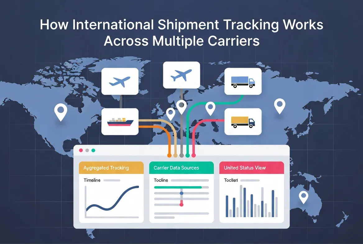 ​How International Shipment Tracking Works Across Multiple Carriers