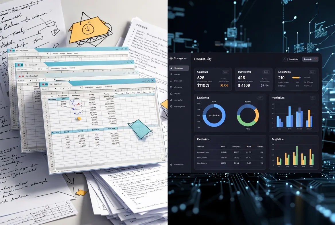​Spreadsheets vs Logistics Platforms: Managing Shipment Data at Scale