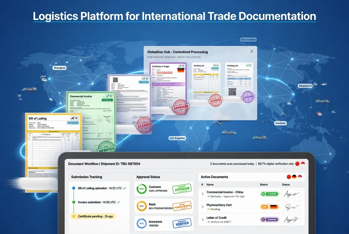 Logistics Platform for International Trade Documentation