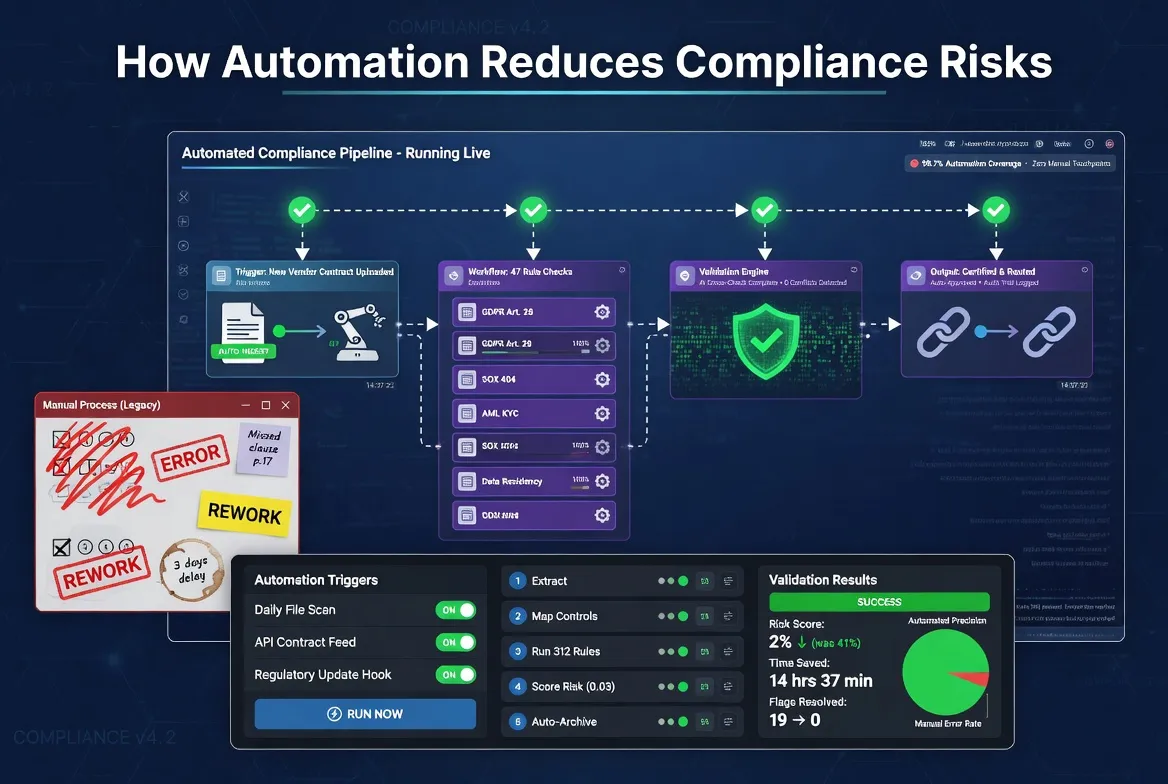 ​How Automation Reduces Compliance Risks