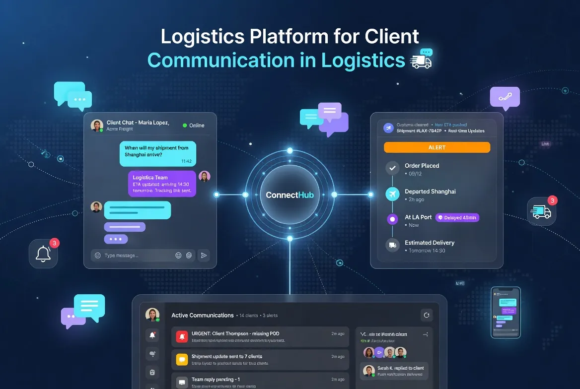 ​Logistics Platform for Client Communication in Logistics
