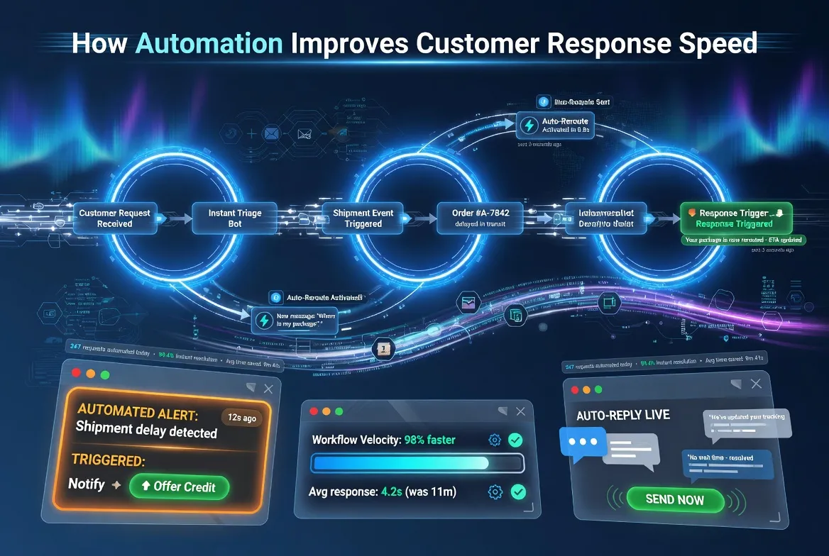 How Automation Improves Customer Response Speed