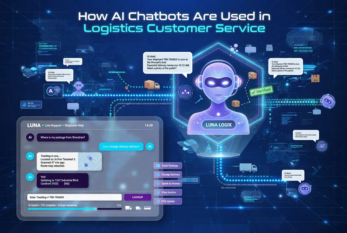 How AI Chatbots Are Used in Logistics Customer Service