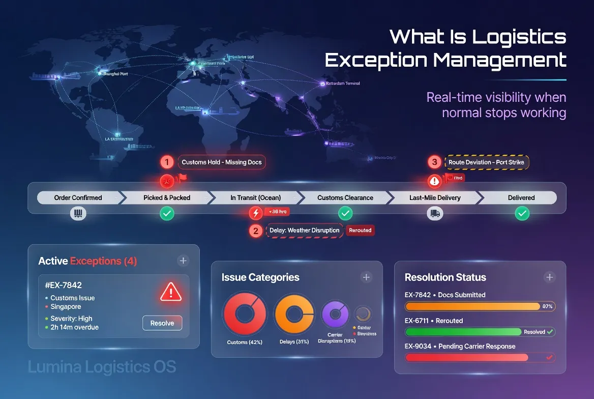 ​What Is Logistics Exception Management