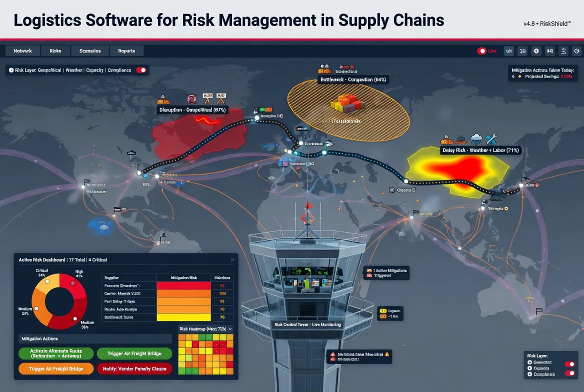 ​Logistics Software for Risk Management in Supply Chains