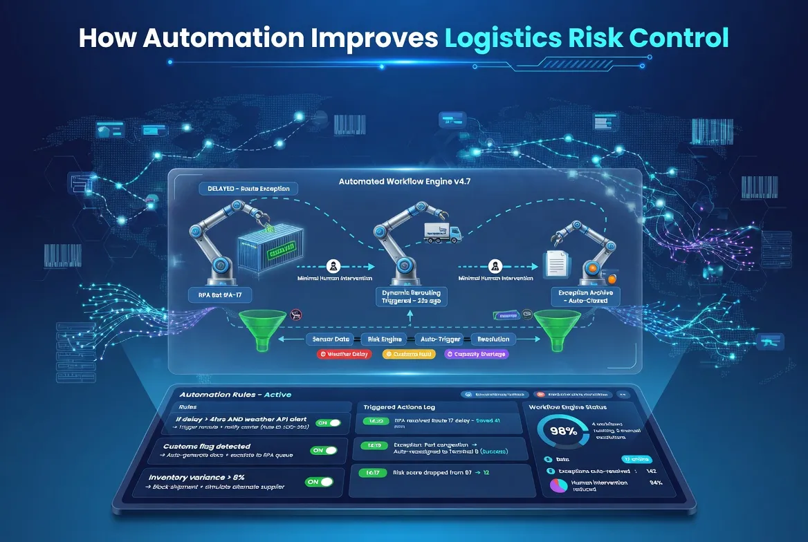 ​How Automation Improves Logistics Risk Control
