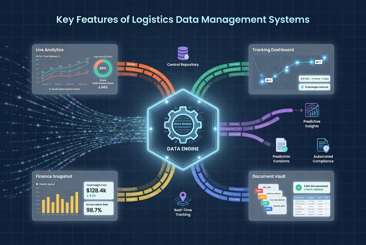​Key Features of Logistics Data Management Systems