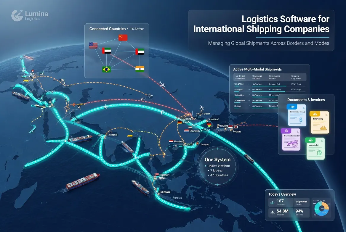 ​Logistics Software for International Shipping Companies
