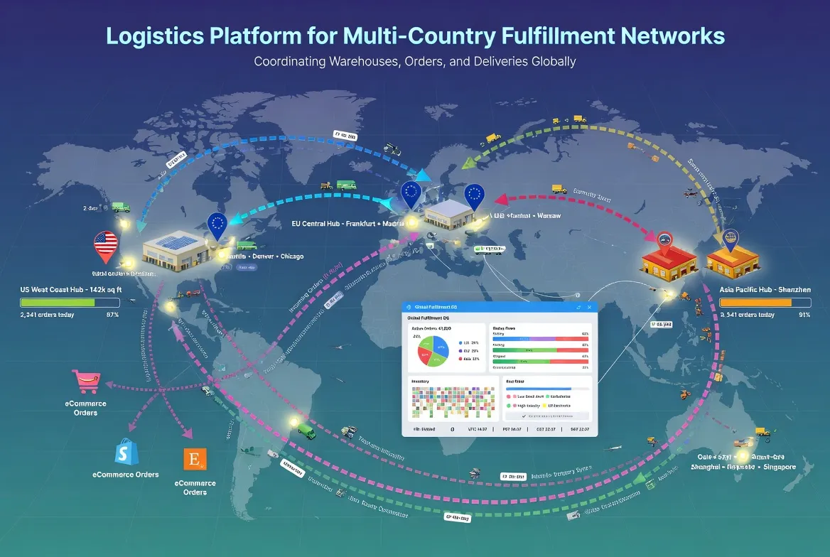 ​Logistics Platform for Multi-Country Fulfillment Networks