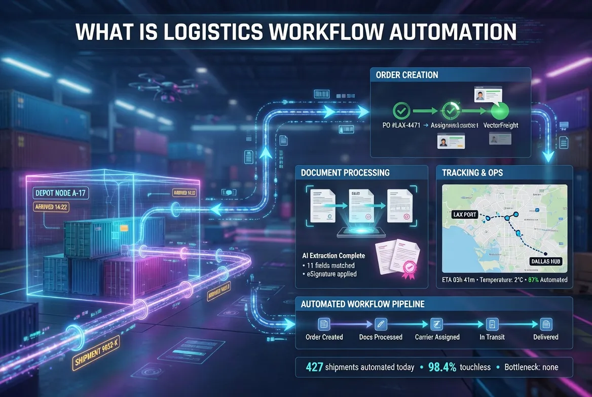 ​What Is Logistics Workflow Automation