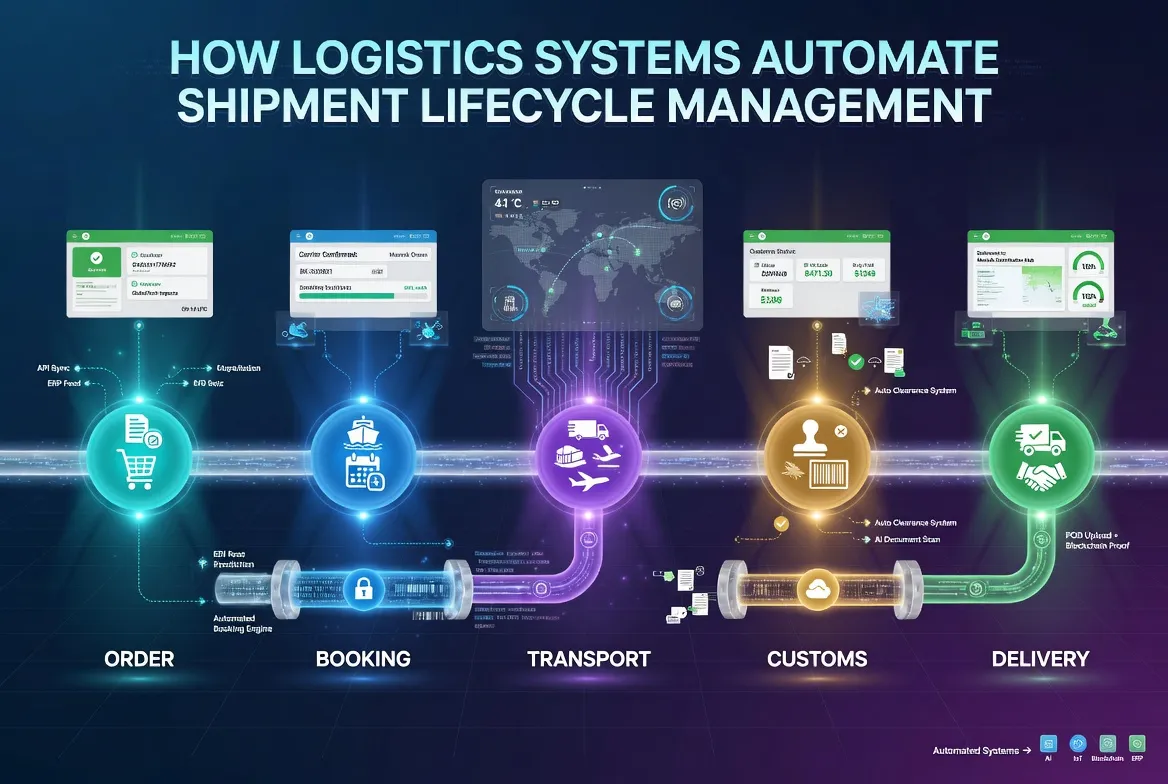 ​How Logistics Systems Automate Shipment Lifecycle Management