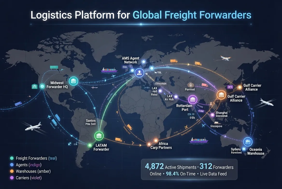 ​Logistics Platform for Global Freight Forwarders