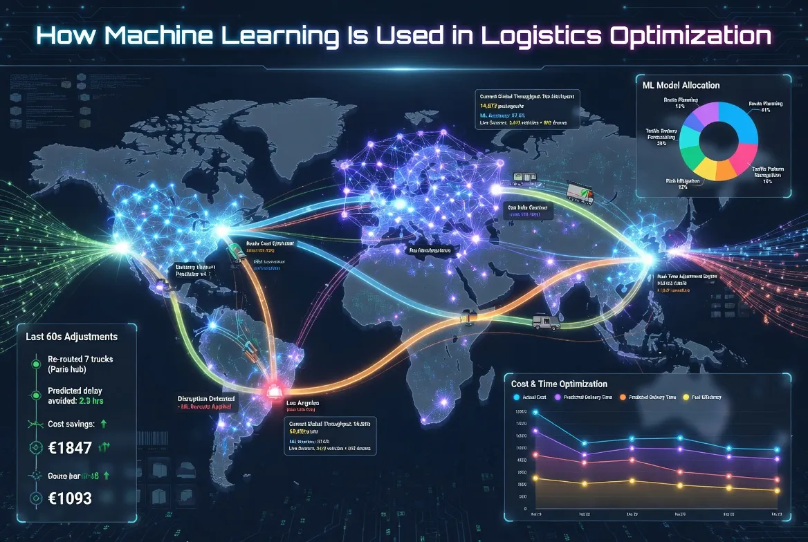 ​How Machine Learning Is Used in Logistics Optimization