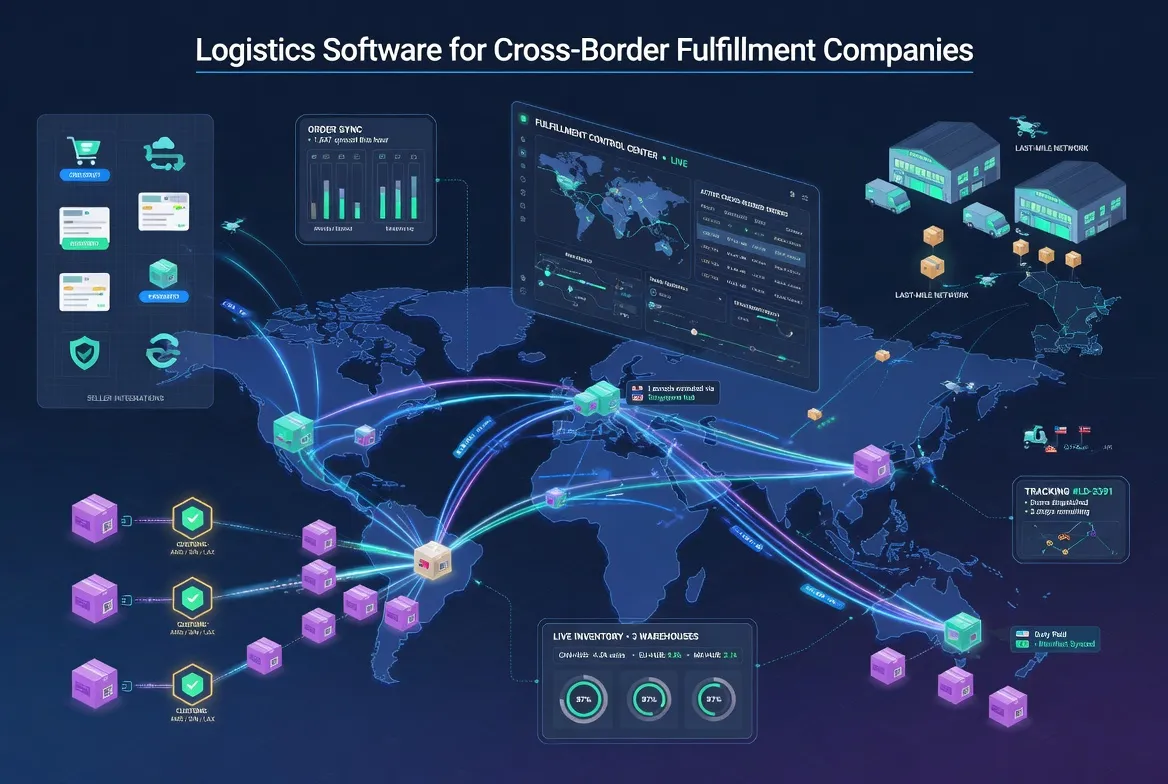 ​Logistics Software for Cross-Border Fulfillment Companies