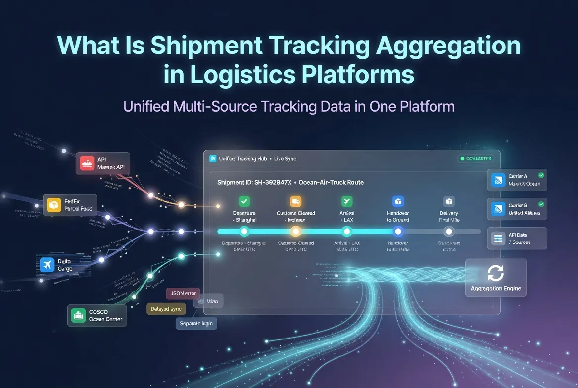 ​What Is Shipment Tracking Aggregation in Logistics Platforms