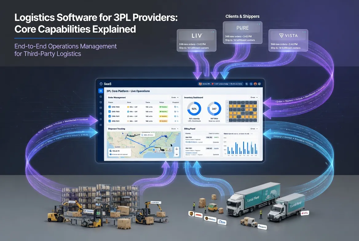 Logistics Software for 3PL Providers: Core Capabilities Explained