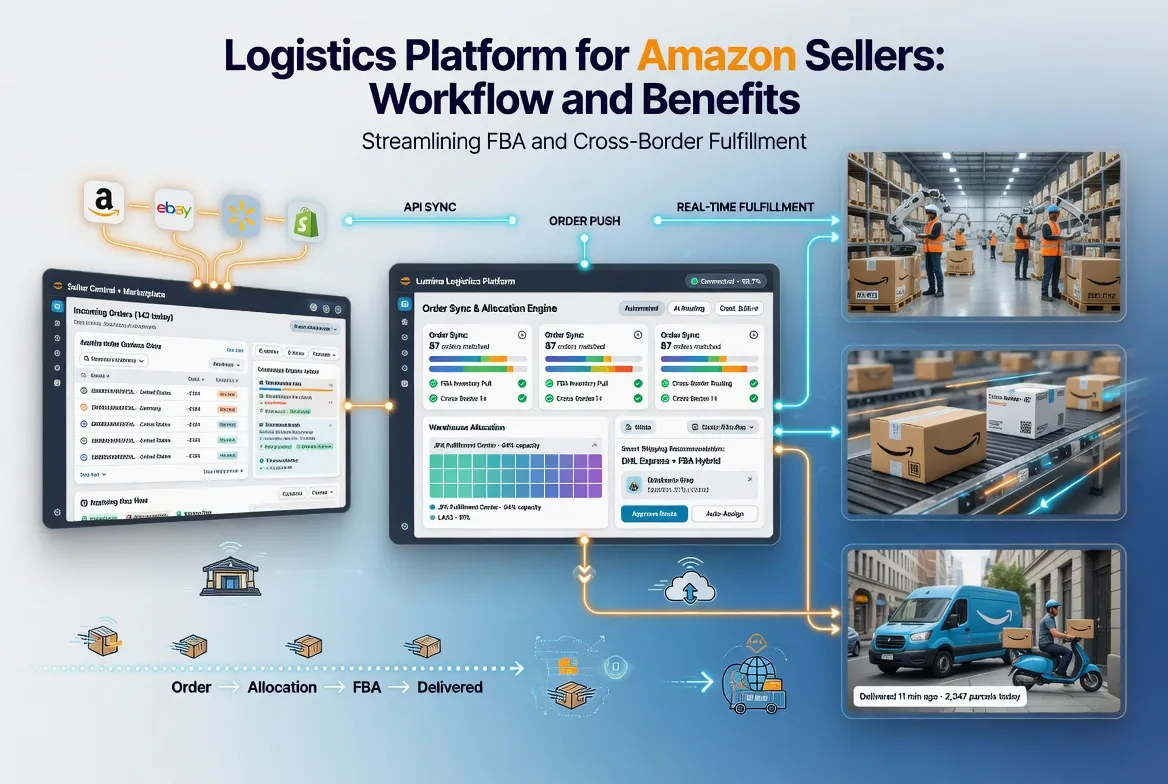 ​Logistics Platform for Amazon Sellers: Workflow and Benefits