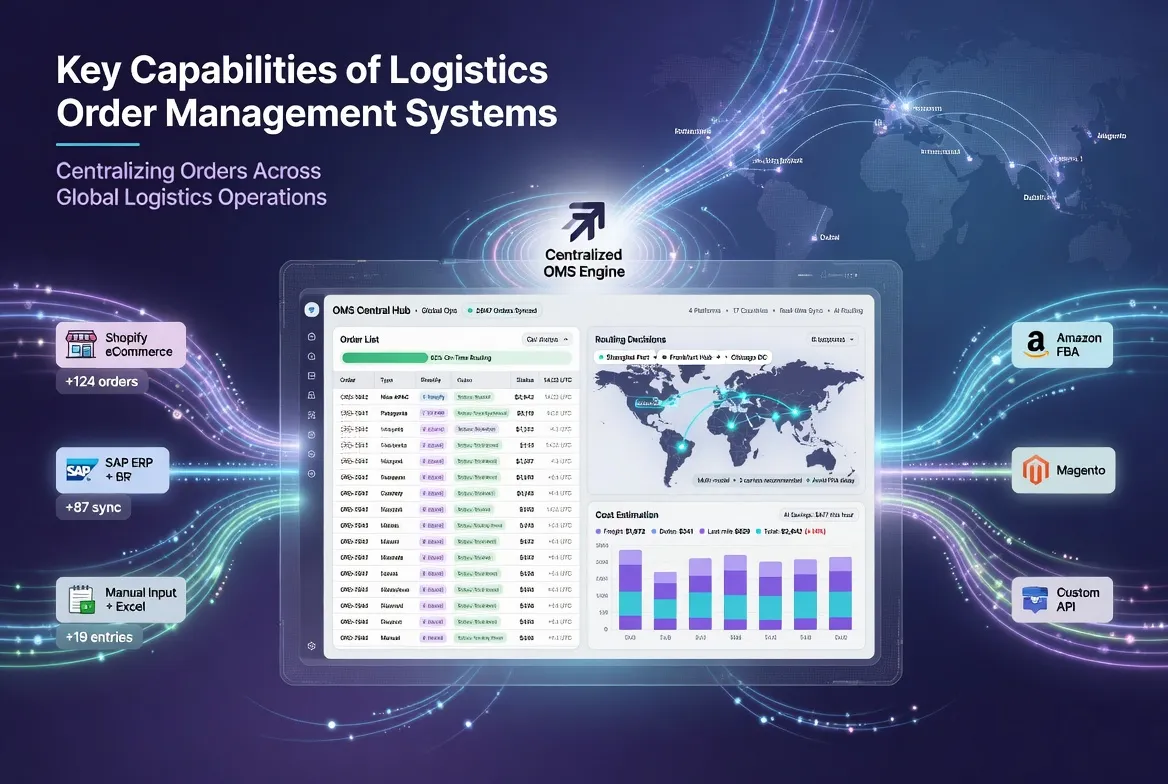​Key Capabilities of Logistics Order Management Systems
