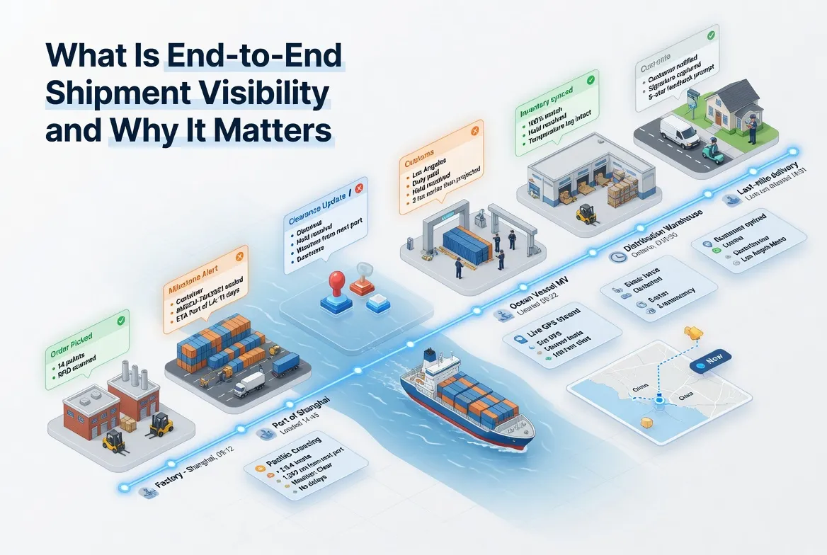 ​What Is End-to-End Shipment Visibility and Why It Matters