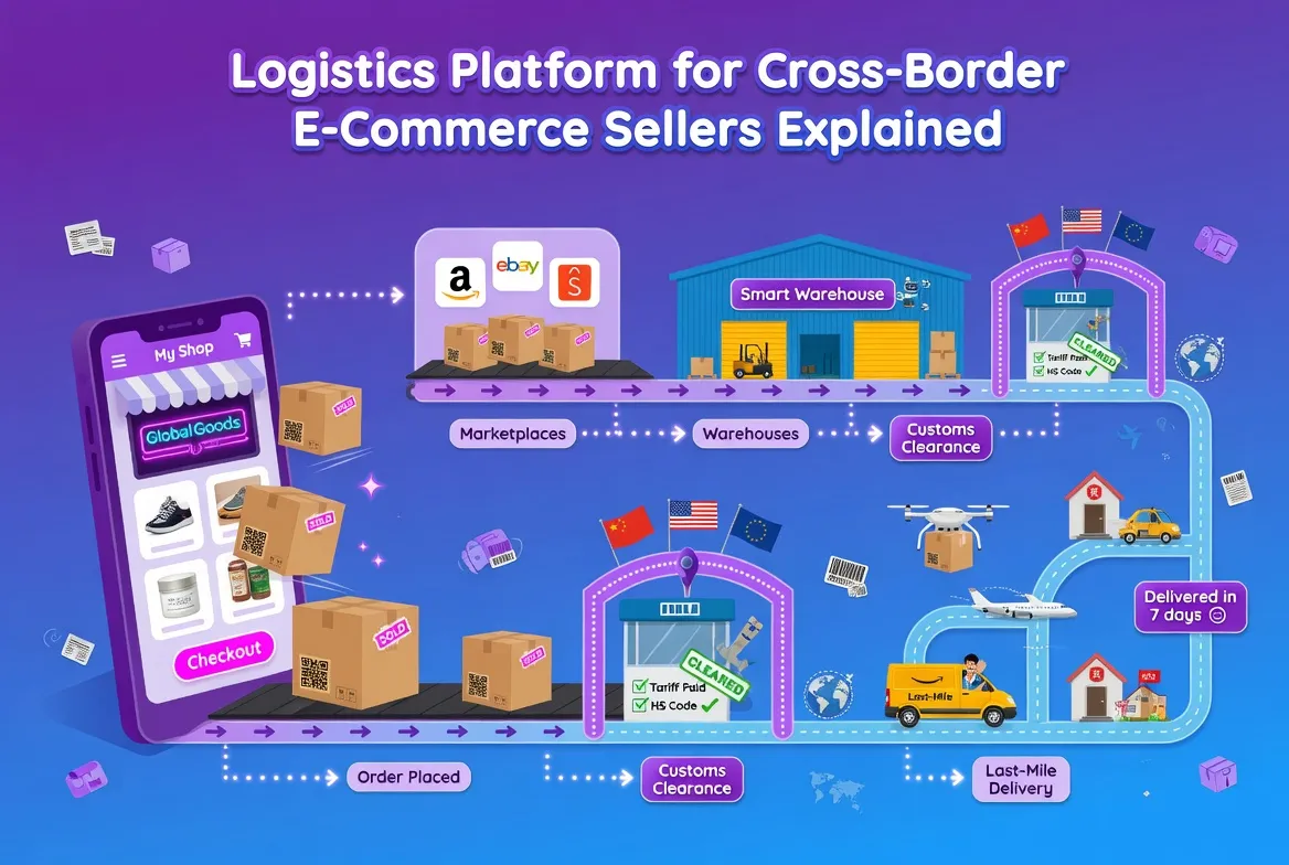 ​Logistics Platform for Cross-Border E-Commerce Sellers Explained