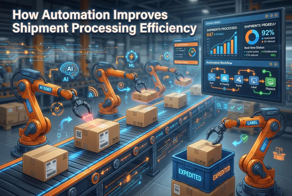 ​How Automation Improves Shipment Processing Efficiency