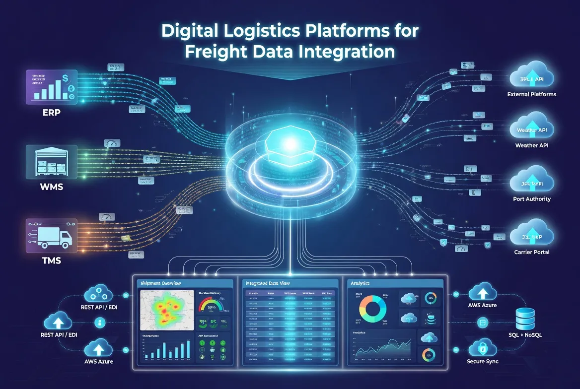 ​Digital Logistics Platforms for Freight Data Integration