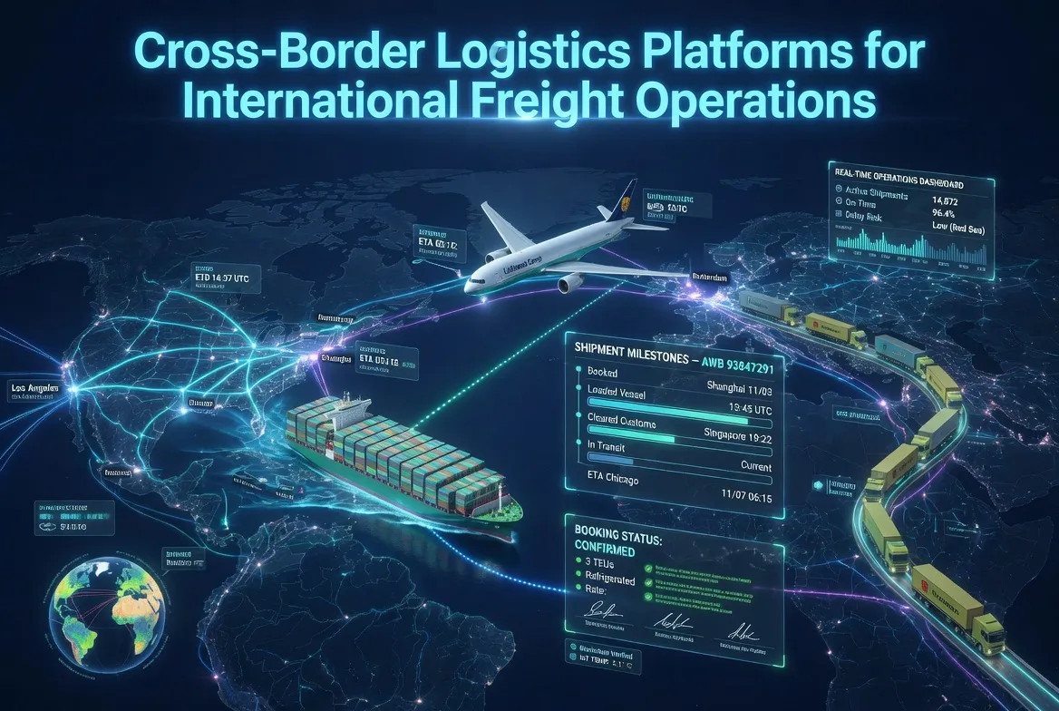 ​Cross-Border Logistics Platforms for International Freight Operations