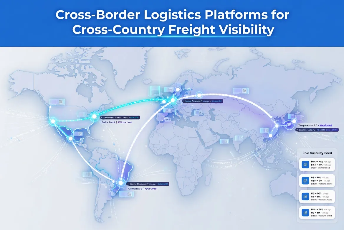 ​Cross-Border Logistics Platforms for Cross-Country Freight Visibility