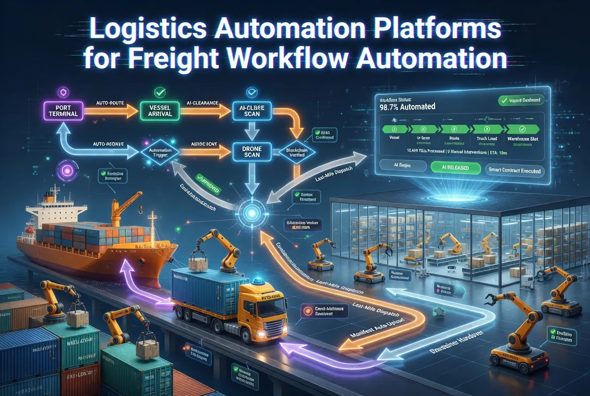 ​Logistics Automation Platforms for Freight Workflow Automation